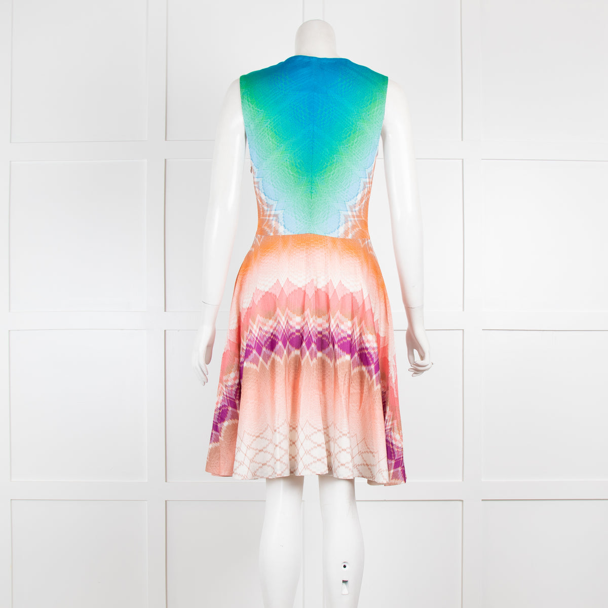 Missoni Chevron Ombre Fit and Flare Dress