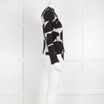 Issey Miyake Black and Cream Jacket