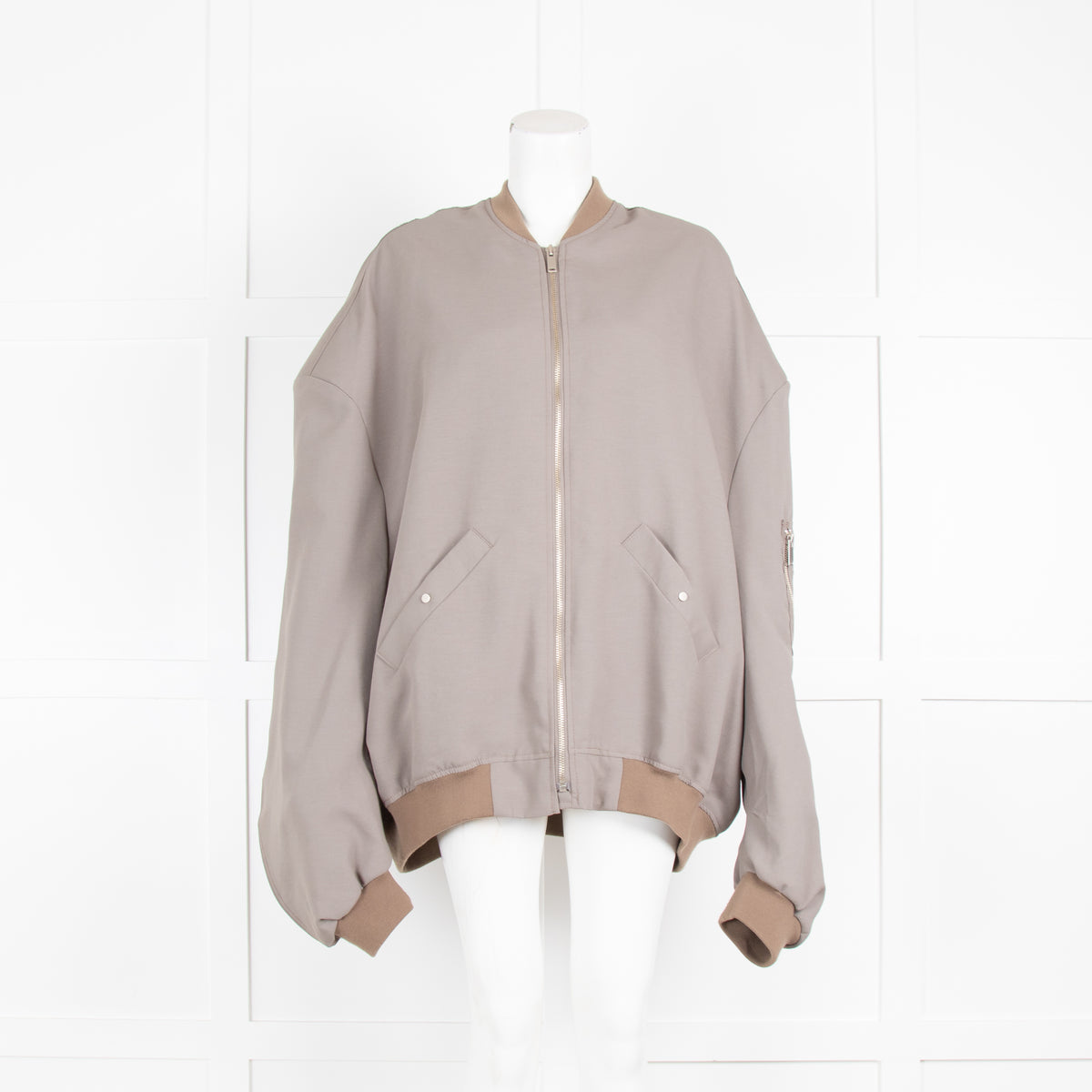 The Frankie Shop Khaki Bomber