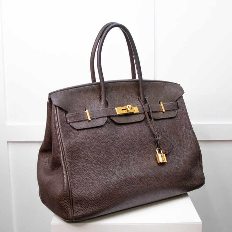 Hermes Brown Togo 35 Birkin Bag Resale – Phoenix Style