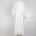The Malama Studio Cotton Long White Dress