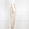 12Storeez Oatmeal Linen Paperbag Trousers