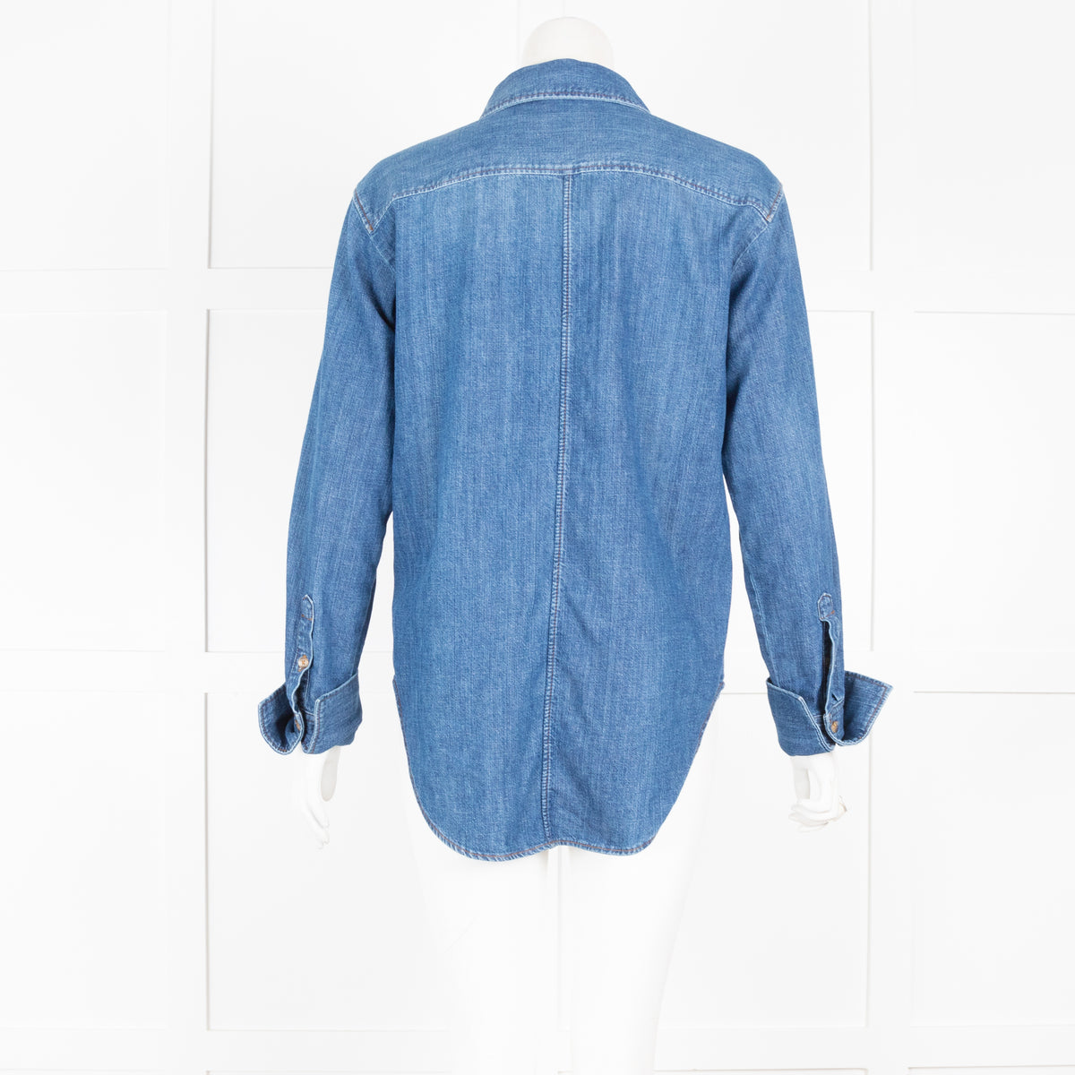 Frame Blue Denim Shirt