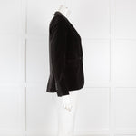 The Kooples Black Velvet Blazer
