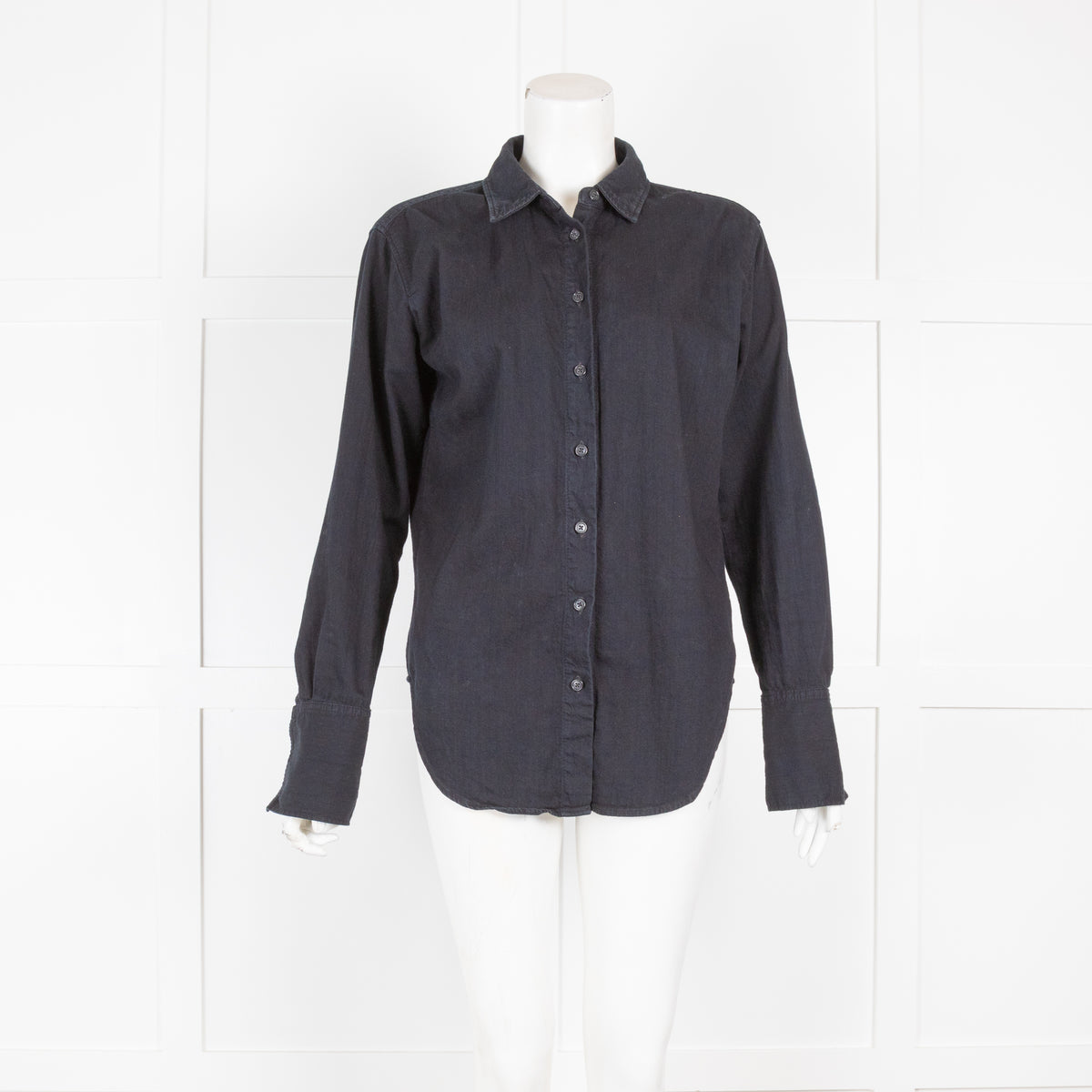 Frame Black Denim Shirt