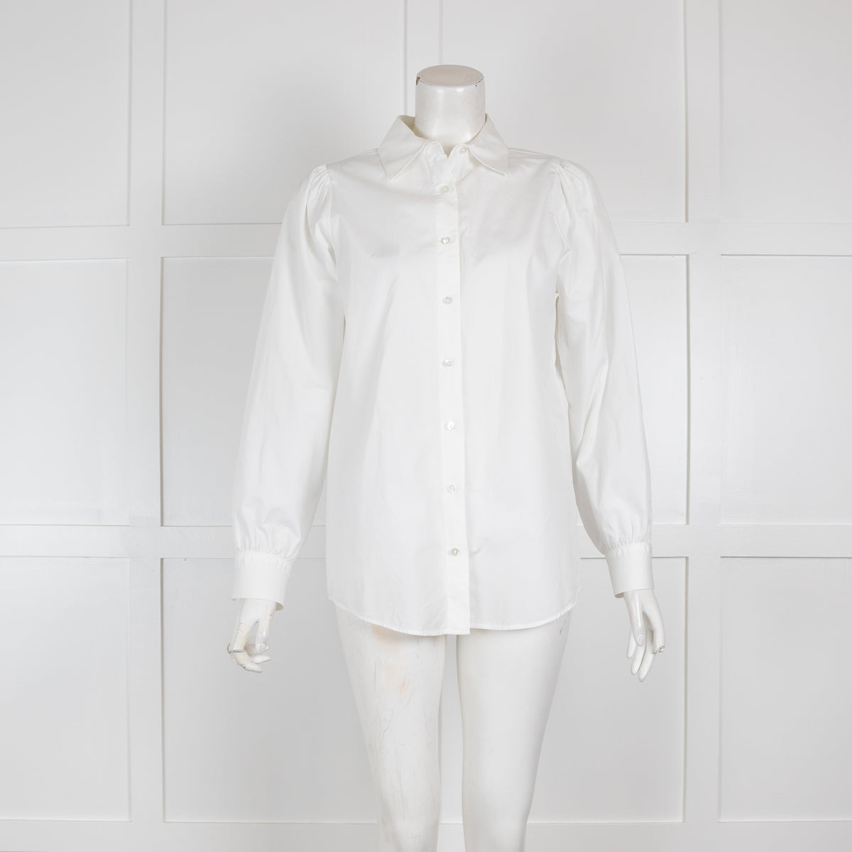 The Kooples White Cotton Blouse