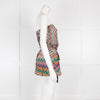 Missoni Patterned Strapless Playsuit