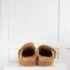 Ash Natural Raffia Flat Clog