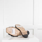 Saint Laurent Black Tribute Sandal