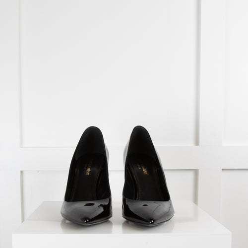 Saint Laurent Black Patent Opyum Pumps