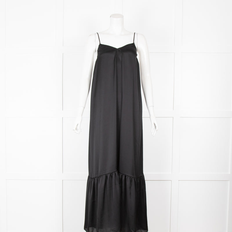 The Malama Studio Black Strappy Dress
