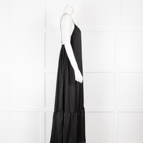 The Malama Studio Black Strappy Dress