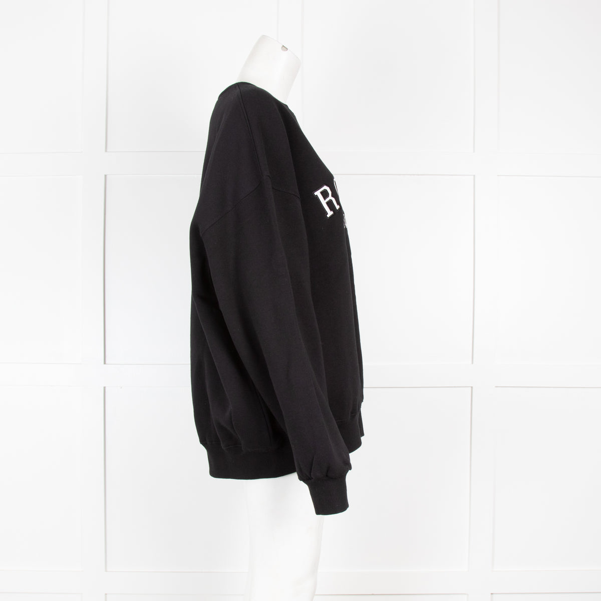 Rotate Sunday Black Logo Sweatshirt
