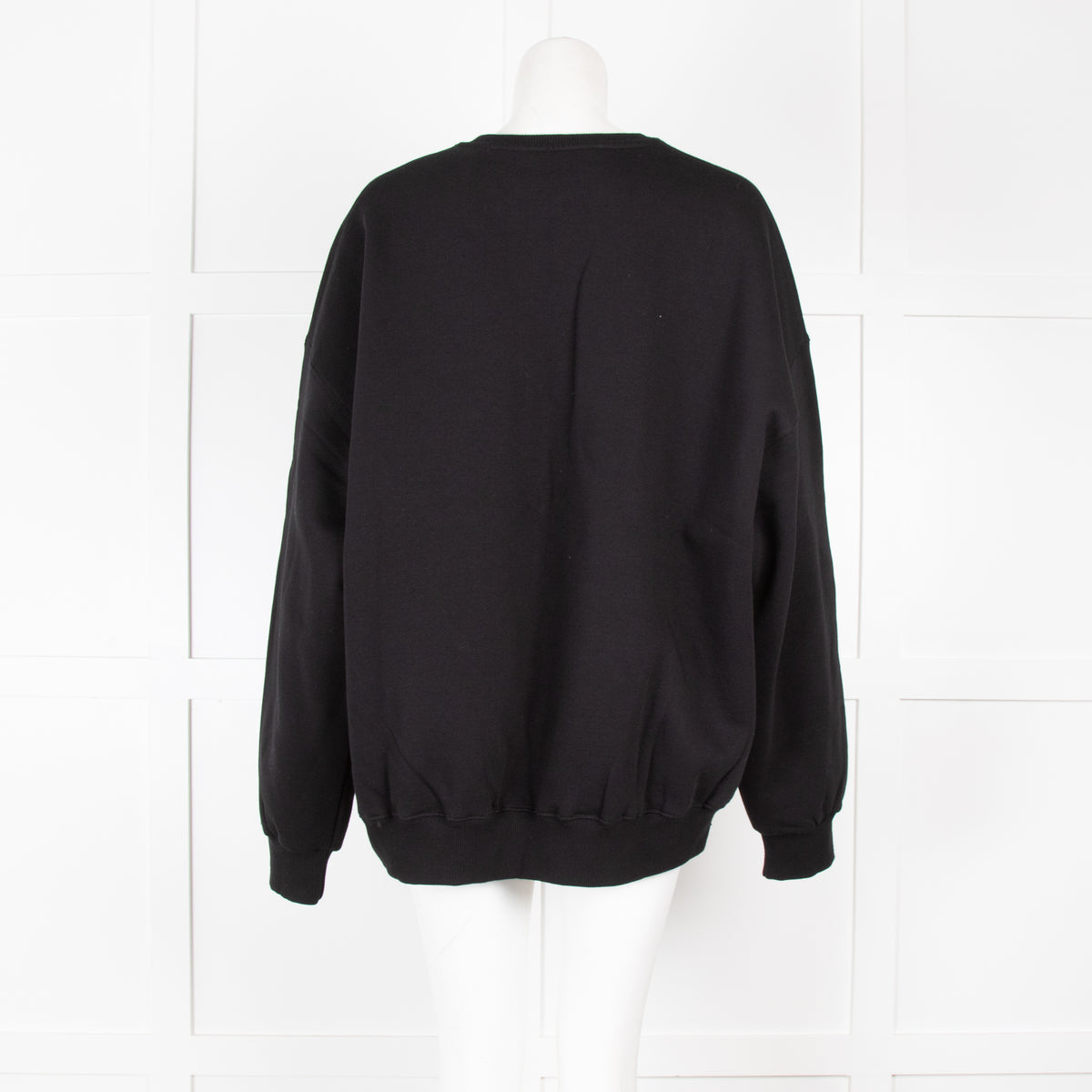 Rotate Sunday Black Logo Sweatshirt