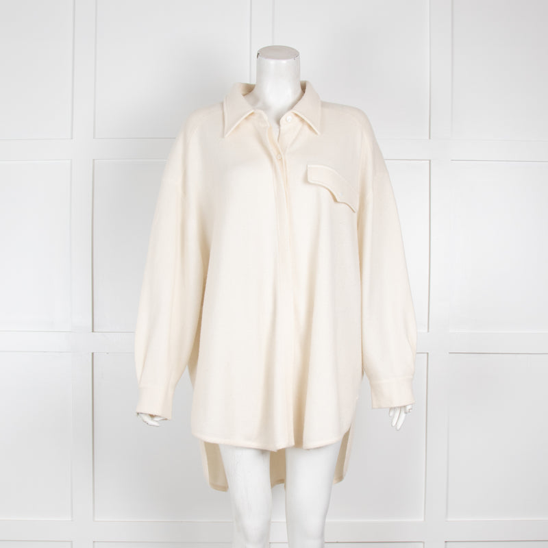 Arch 4 Cream Cashmere Shacket