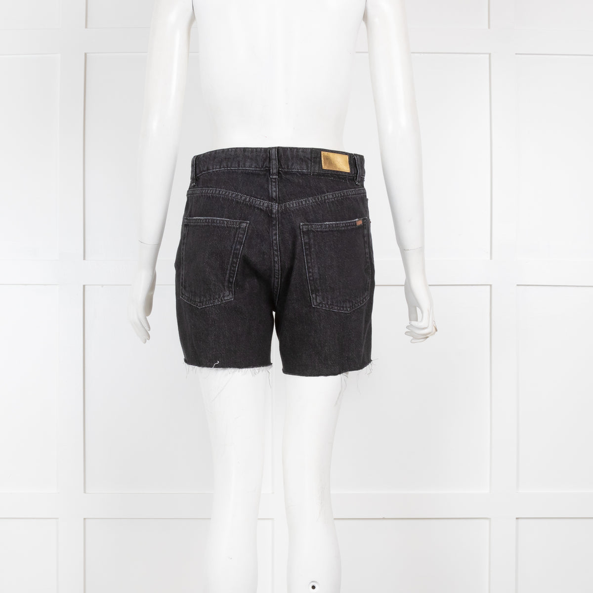 Reiko Grey Denim Cutoff Shorts