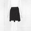 Belstaff Black Belted Mini Skirt