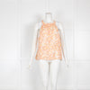 Bella Dahl Orange Sleeveless Cotton Top