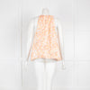 Bella Dahl Orange Sleeveless Cotton Top