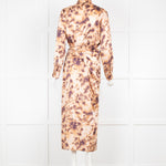 Nanushka Orange Tie Dye Shirt Dress