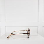 Prada Tortoiseshell Oversized Round Sunglasses