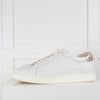 Jimmy Choo White Leather Platform Trainers