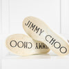 Jimmy Choo White Leather Platform Trainers
