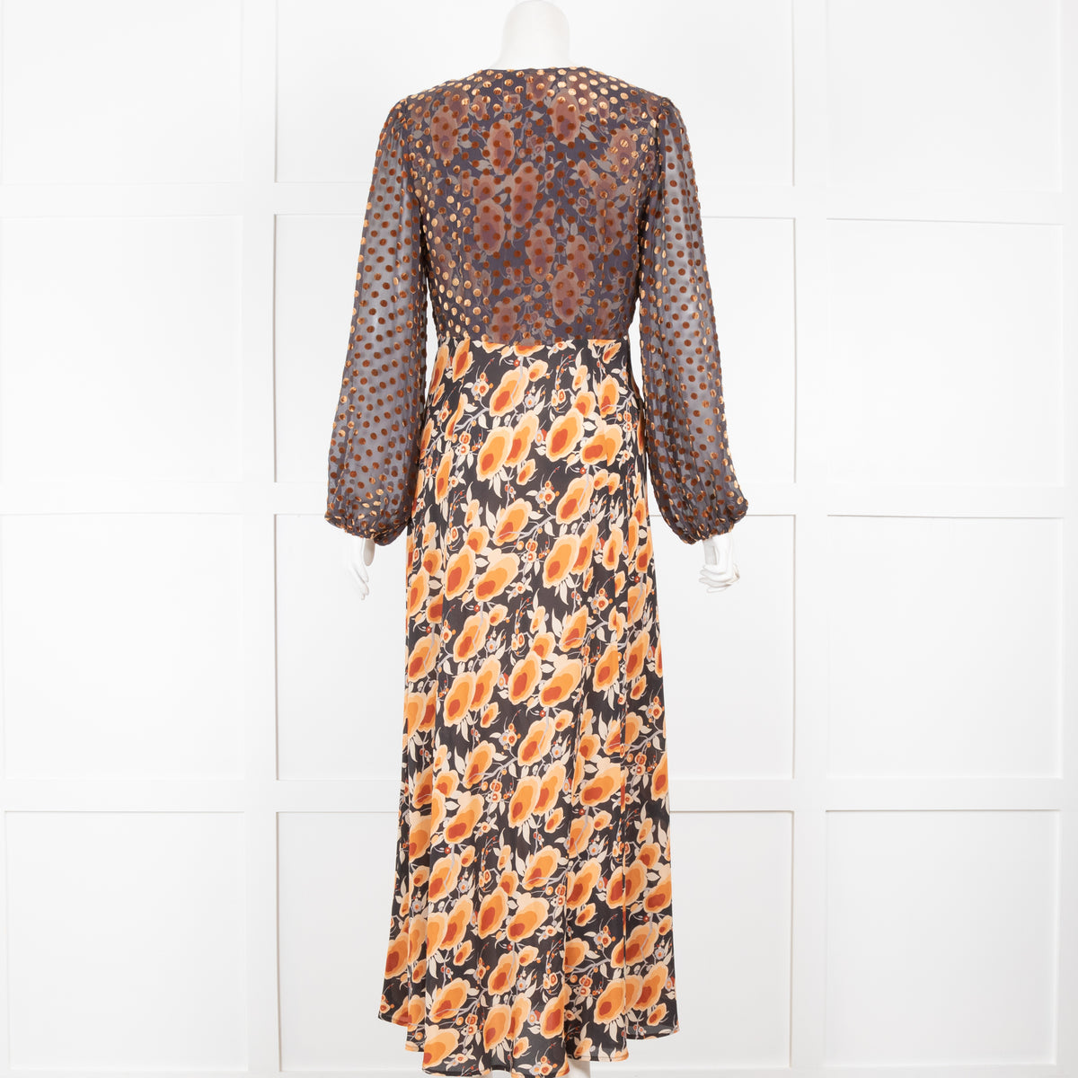 Rixo Melanie Siena Starlet Midi Dress