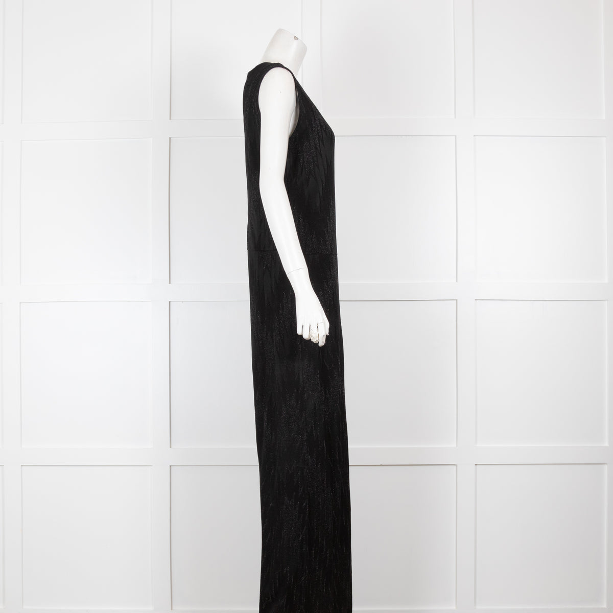 Missoni Black Sparkle Sleeveless Jumpsuit