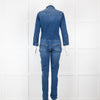 Donna Ida Dolly The Flight Suit Denim Jumpsuit