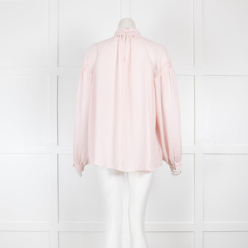 Claudie Pierlot Pink With Balloon Sleeves