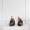 Dolce & Gabbana Black Pointed Court Shoe