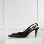 Dolce & Gabbana Black Pointed Court Shoe