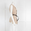 Isabel Marant Beige Cotton Black Belt Gilet