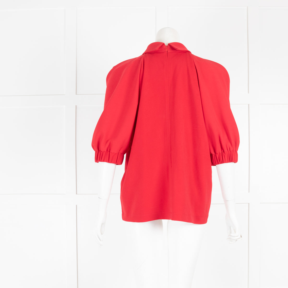 Julia Allert Red Collared Blouse