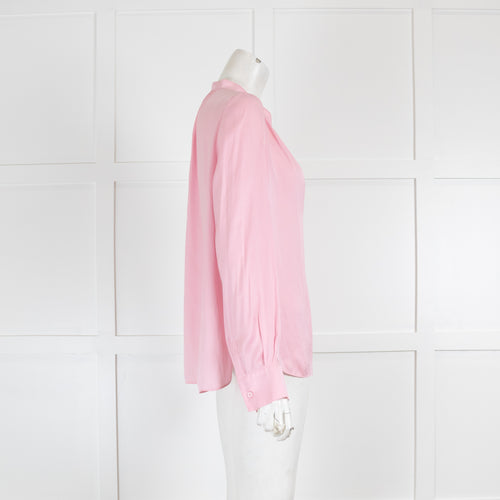Zadig & Voltaire Pink Collarless Blouse