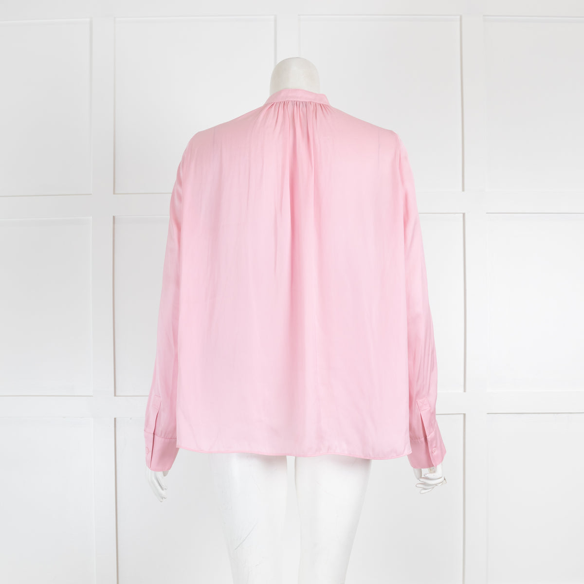 Zadig & Voltaire Pink Collarless Blouse