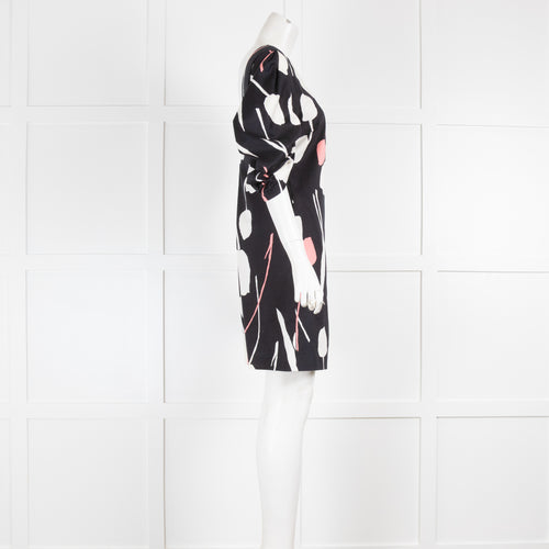 By Malene Birger Black With White Tulip Dress