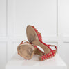Valentino Red Studded Heels