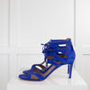 Aquazzura Blue Strappy Heels