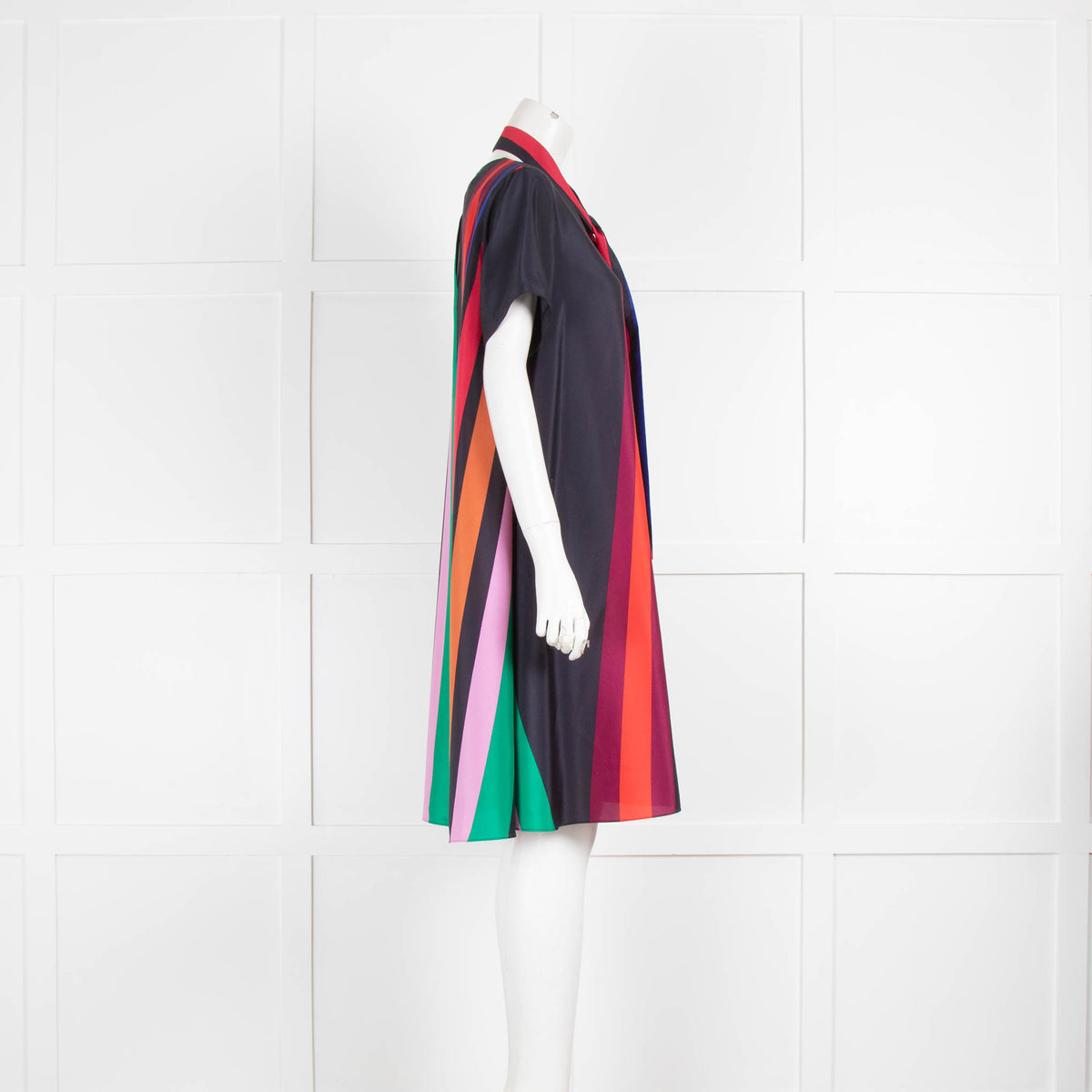 Paul Smith Multi Colour Vertical Stripe Short Dress