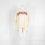 Zadig & Voltaire Pale Yellow Amore T-Shirt