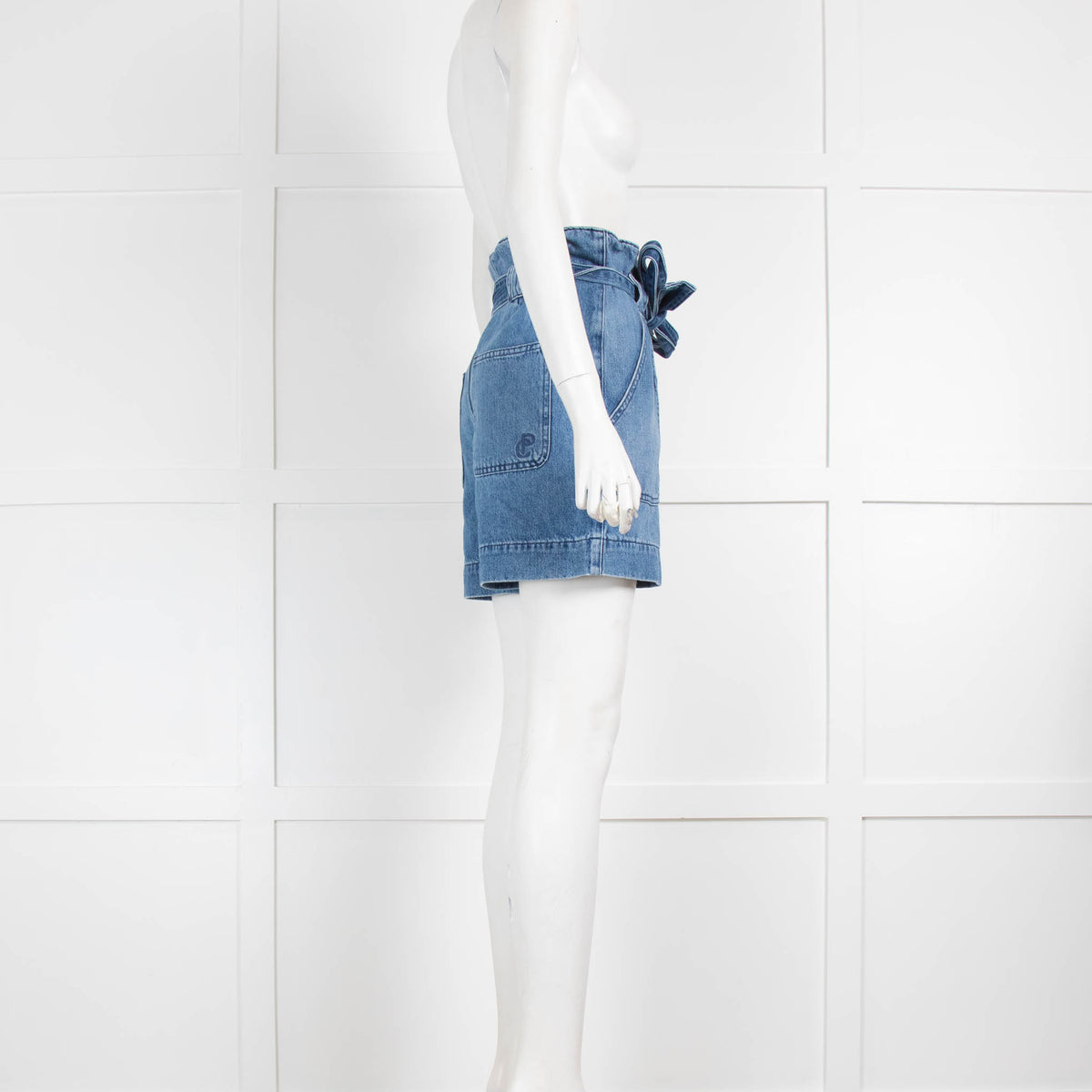 Claudie Pierlot Blue Jeans Shorts