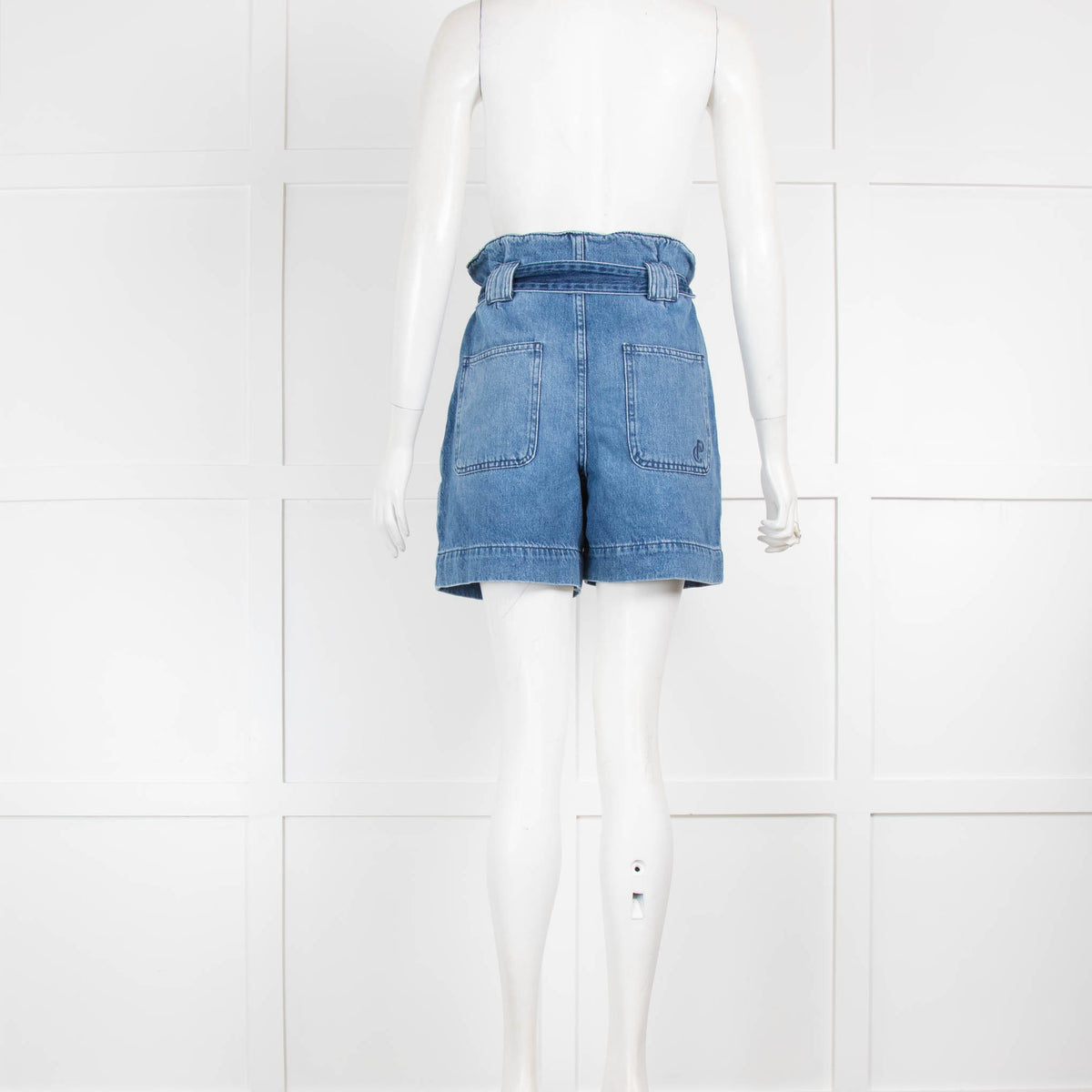 Claudie Pierlot Blue Jeans Shorts