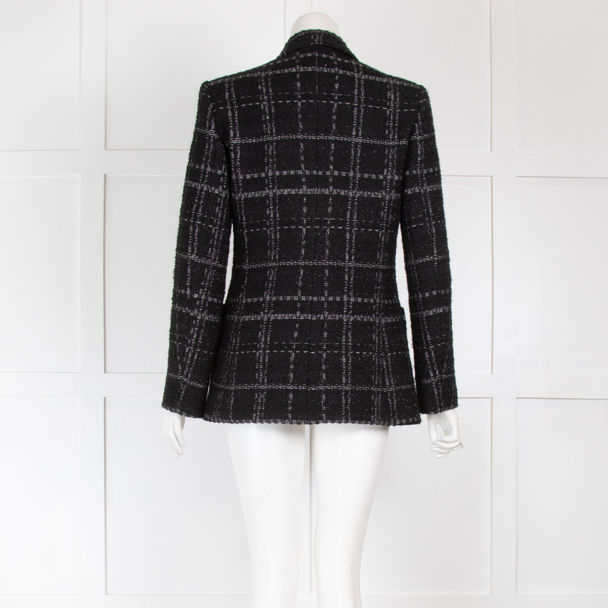 Sandro Metallic Tweed Blazer
