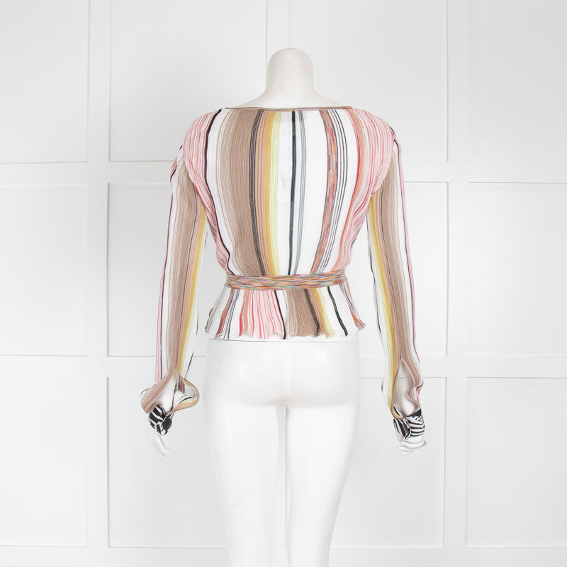 Missoni Diagonal Stripe Top
