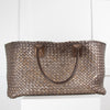 Bottega Veneta Bronze Cabat Leather Tote