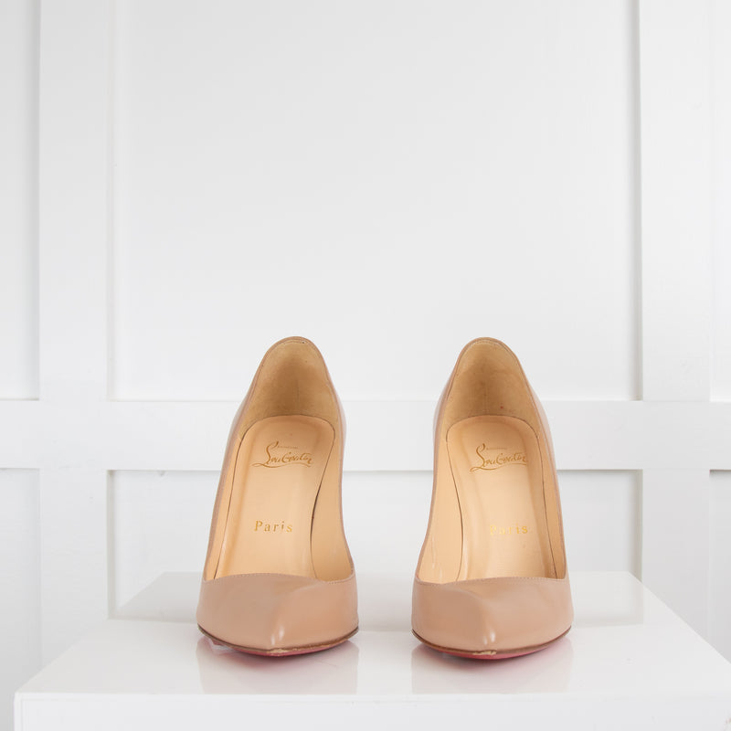 Christian Louboutin Nude Pointed Toe Court Shoe