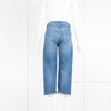 Raey Blue Cropped  Boyfriend Jeans