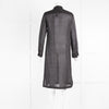 Max Mara Studio Black Linen Shirt Dress